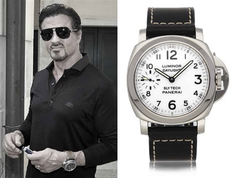 panerai slytech sylvester stallone|panerai luminor daylight.